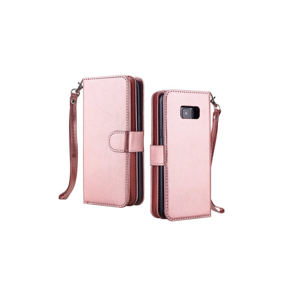 Elegant Card Wallet Case For Samsung Galaxy S8+ 9-Card 962029671992