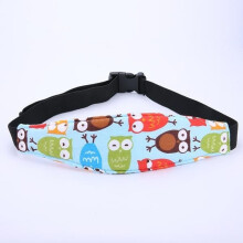 Car Seat Sleeping Support for Children Blue Owl