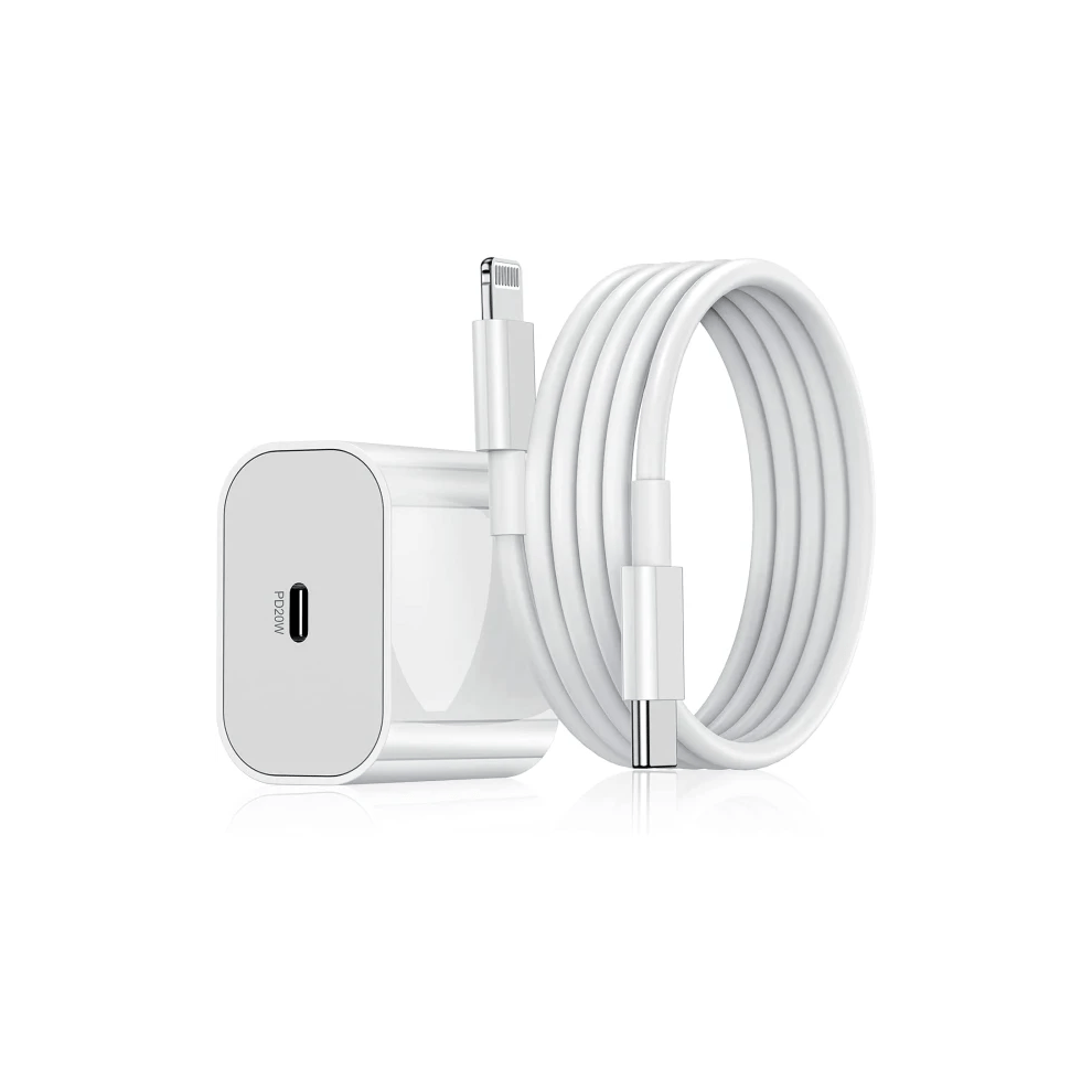 Iphone Fast Charger Adapter With Usb-C Cable 20W 962029672777