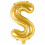 Gold Letter Balloon 80cm Large 1