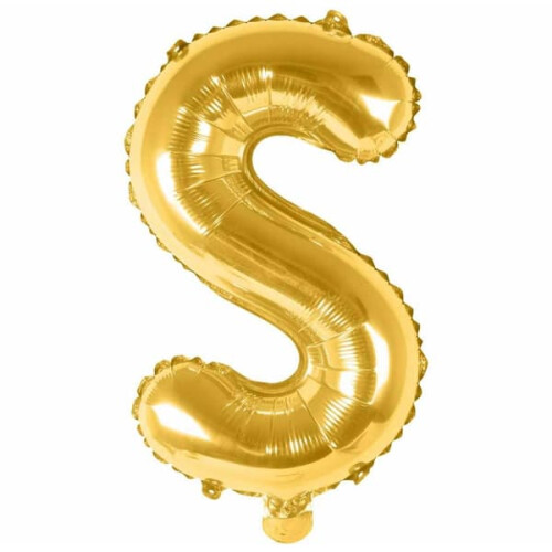 Gold Letter Balloon 80cm Large