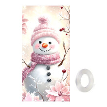 tapisserie décorative de porte de Noël