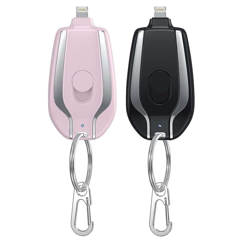 Keychain Charger 1500Mah Fast Charging Pink 962029335641