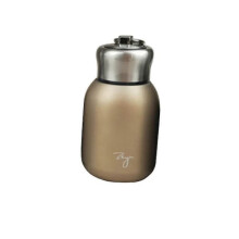300ml stainless steel travel thermos gold
