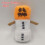Figurine Minecraft Golem de neige - 18 cm 1