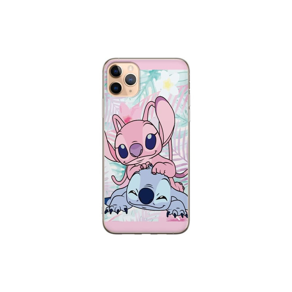 Iphone 11 Pro Max Transparent Case With Stitch Design 962125850895