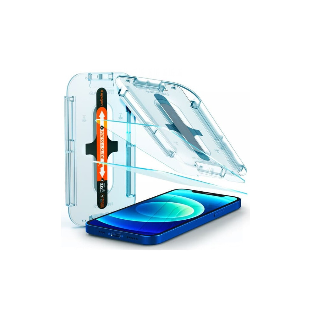 Spigen Iphone 12/12 Pro Screen Protector Glas.tr Ez Fit 962125851755
