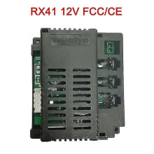 Elektrisk lekebil for barn med Bluetooth-fjernkontroll, kontroller med mykstartfunksjon 2,4 g Bluetooth-sender [xc] RX41FCC RX41FCC
