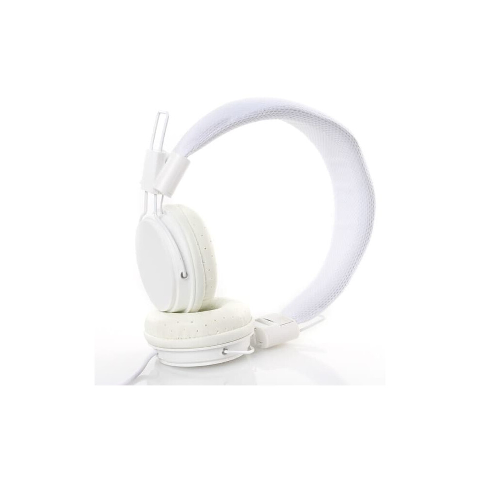 Wired Headphones With Headband White 962029337713