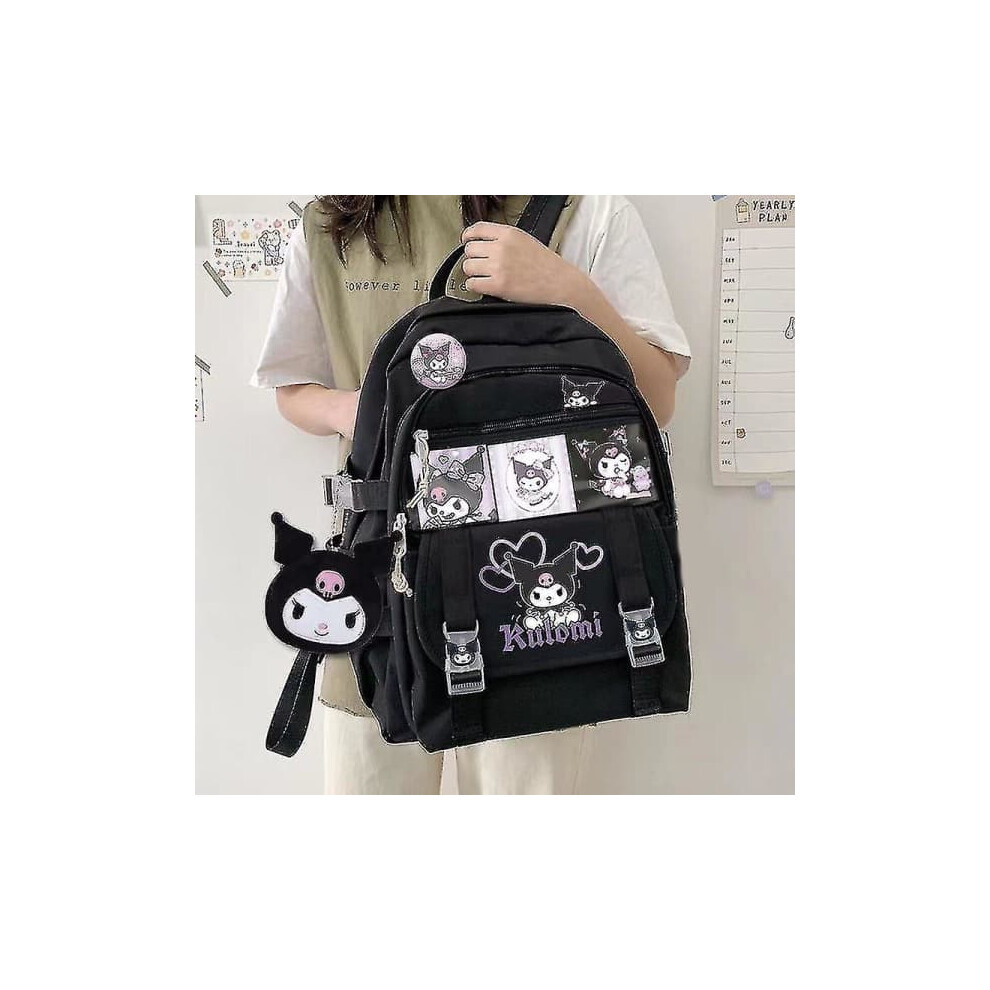 Sanrio Kuromi backpack cartoon student school bag large