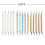 Nail Art Dotting Tool Set Embossing 15-Piece 1