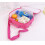 Frozen Rucksack Schultasche pink 3er-Pack 6