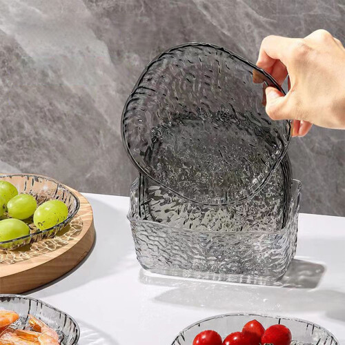 Farfurii de salată APMEMISS texturate 15 cm, 8 bucăți