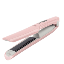 Trådløs glattejern pink USB genopladelig
