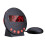 Vibrating LED Alarm Clock with Flashing Light and Bed 1