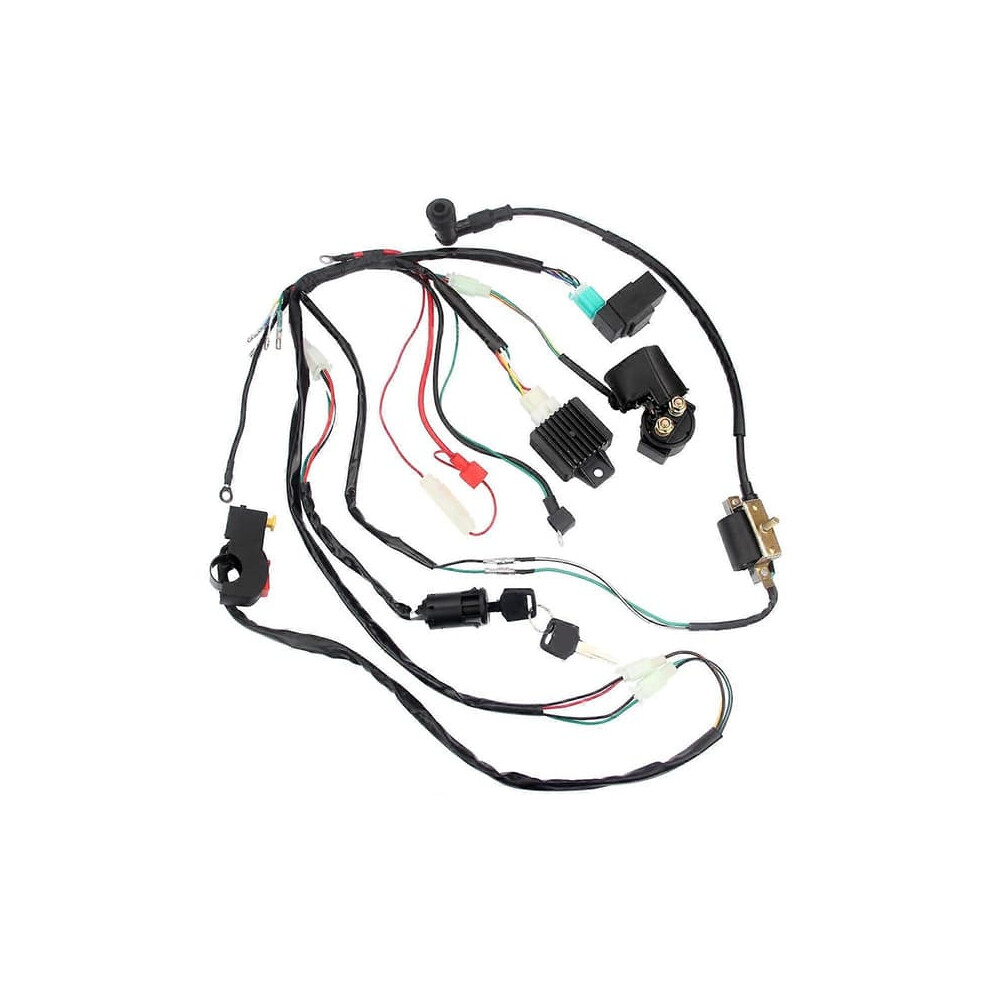 Wiring Harness Cdi Ignition Coil Kit For 50Ccâ110Cc Atv 962125859232