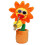 Singing Dancing Flower Plush Toy with Saxophone 1