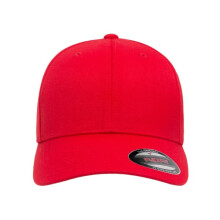 Flexfit wool blend baseball cap red L/XL