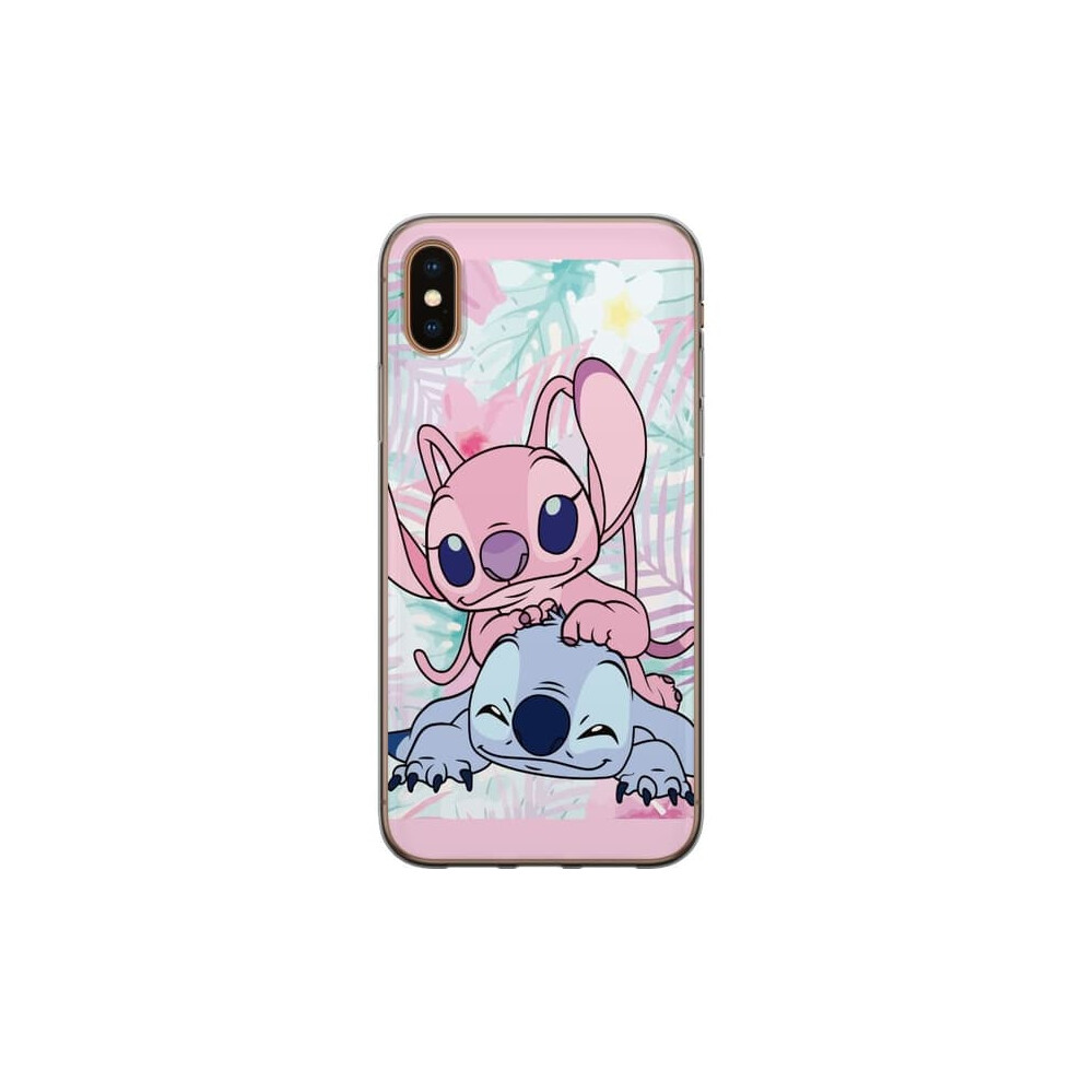 Iphone X Transparent Protective Case With Stitch Design 962125869040