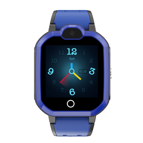 Παιδικό Smartwatch 4G GPS, Μπλε, Αδιάβροχο, Αμφίδρομη Κλήση, Κάμερα, SOS, Βηματόμετρο, WiFi, 1