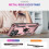 Coque iPhone 16 Pro Max antichoc avec anneau hybride or rose 2