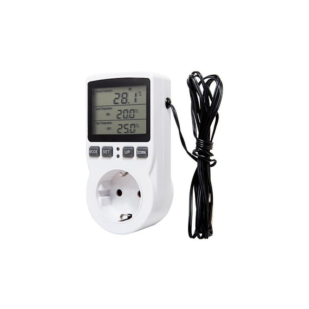 Digital Temperature Controller Eu Plug With Timer And 962125853810