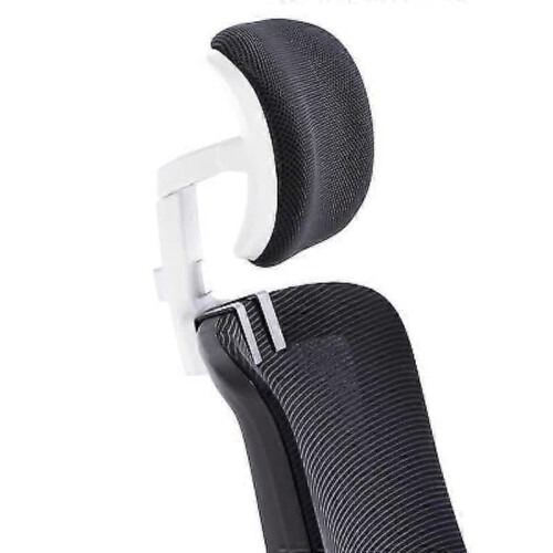 Office Chair Headrest Mount Adjustable Black White