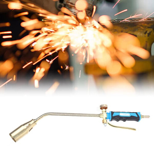 Maçarico Industrial a Propano com Bocal de 35mm e Interruptor Duplo (1 Conjunto) 1