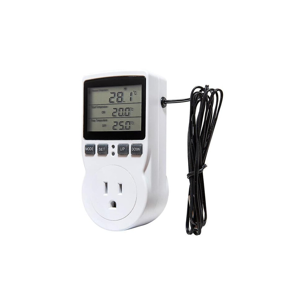 Digital Temperature Controller Eu Plug With Timer And 962125853803