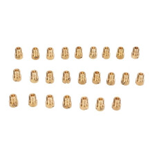 Kit de 25 gicleurs principaux pour carburateur de moto Dellorto PHBG21, PHBG19.5 et PHBG19 (accessoires métalliques 55 à 115M5).