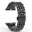 Ocelový řemínek pro Apple Watch 4 44 mm, černý 6