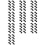 80Pcs Compression  Lock Zinc Alloy Flush Lever  Adjustable Grip Range 0.04 Inch-0.94 Inch 1
