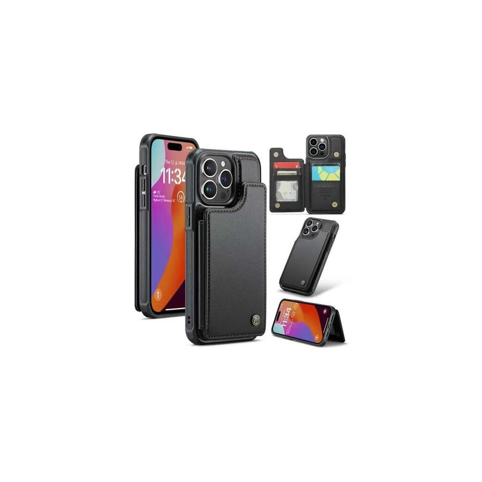 Caseme Shockproof Shell With Card Holder For Iphone 15 Pro 962125860948