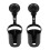 2X Auto Auto Schwarz 9,5 cm Getränkedose Tasse Flasche Einstellbare Halterung 1