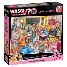 Wasgij Destiny 27 Café to Latte Puzzle 1000 Pieces