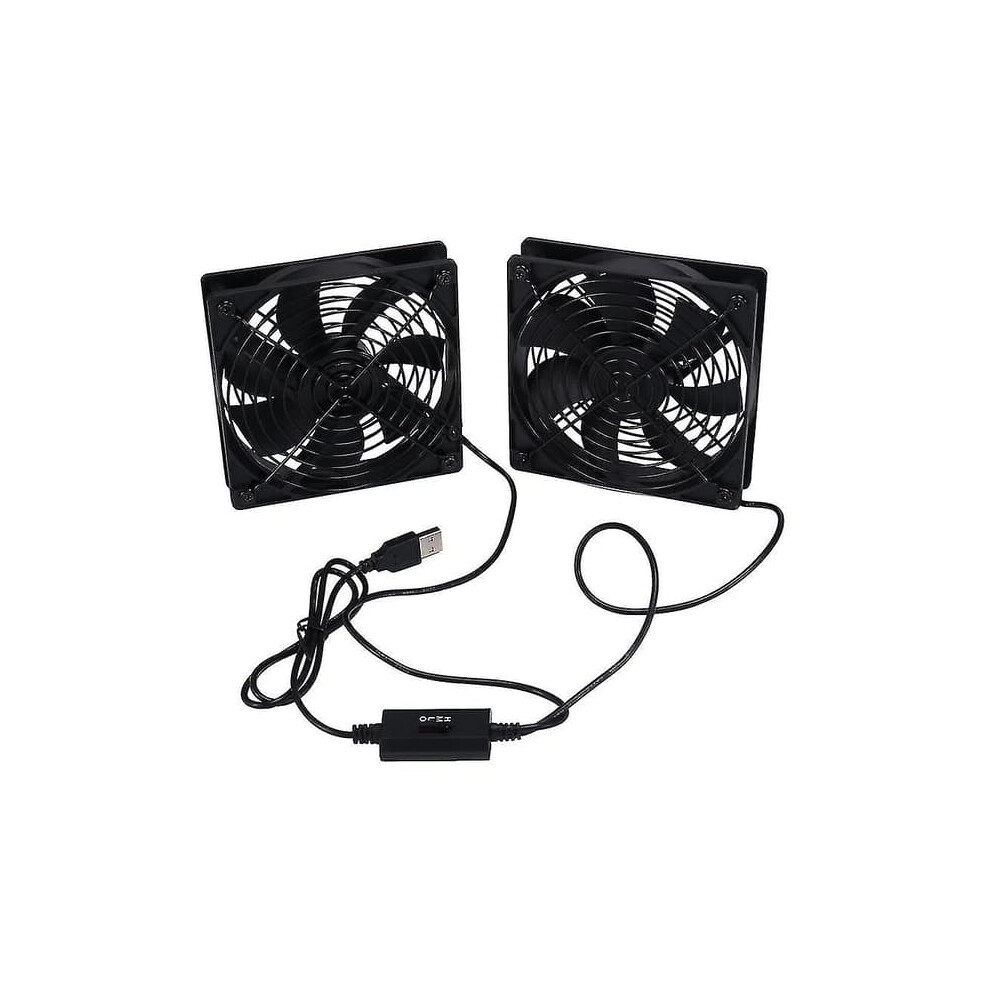 Pc Router Cooling Fan 120Mm 5V Usb Dual With Speed 962125870039