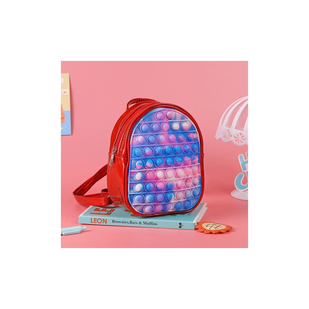 Pop It children's backpack shoulder bag 5 pieces