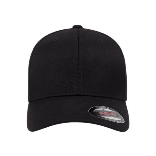 Flexfit wool blend baseball cap black L/XL