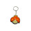 Ladybug keychain yellow colorful cute 1