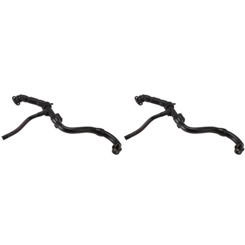 2X 03C103474AD Vent Hose Exhaust Hose for