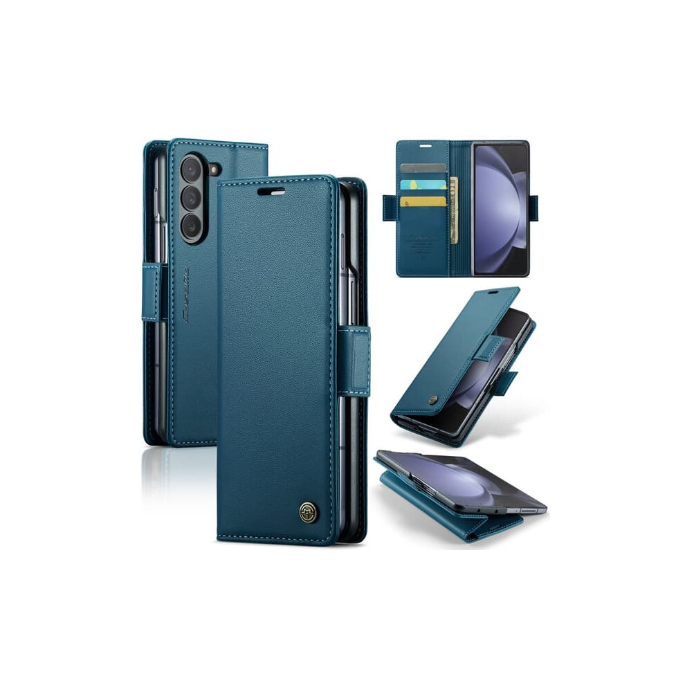Caseme Slim Wallet Case With Rfid Protection For Samsung Blue 962125862645
