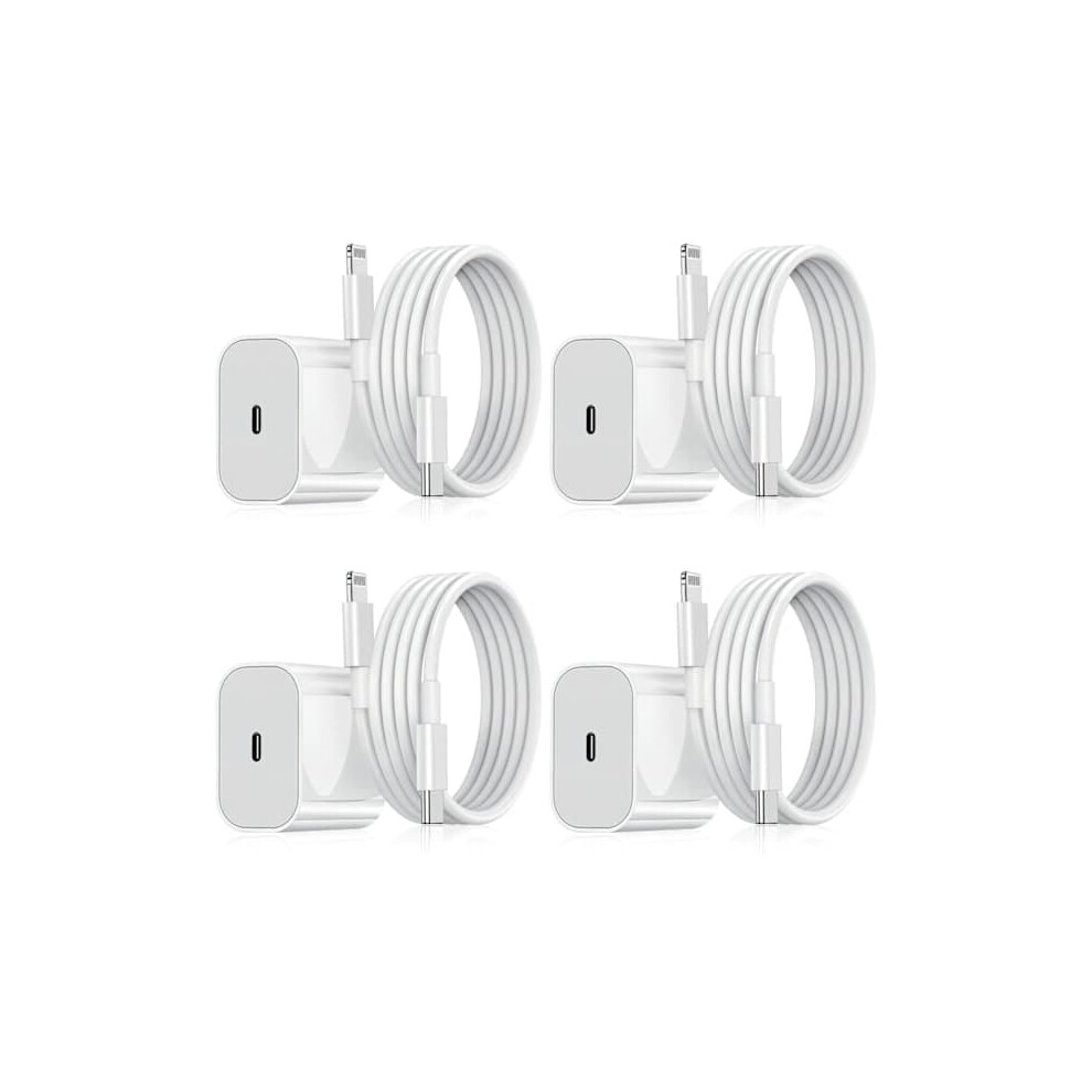 Iphone 20W Fast Charging Adapter With Usb-C Cable White 962029349716