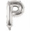 Letter Balloon Silver 80 cm 1