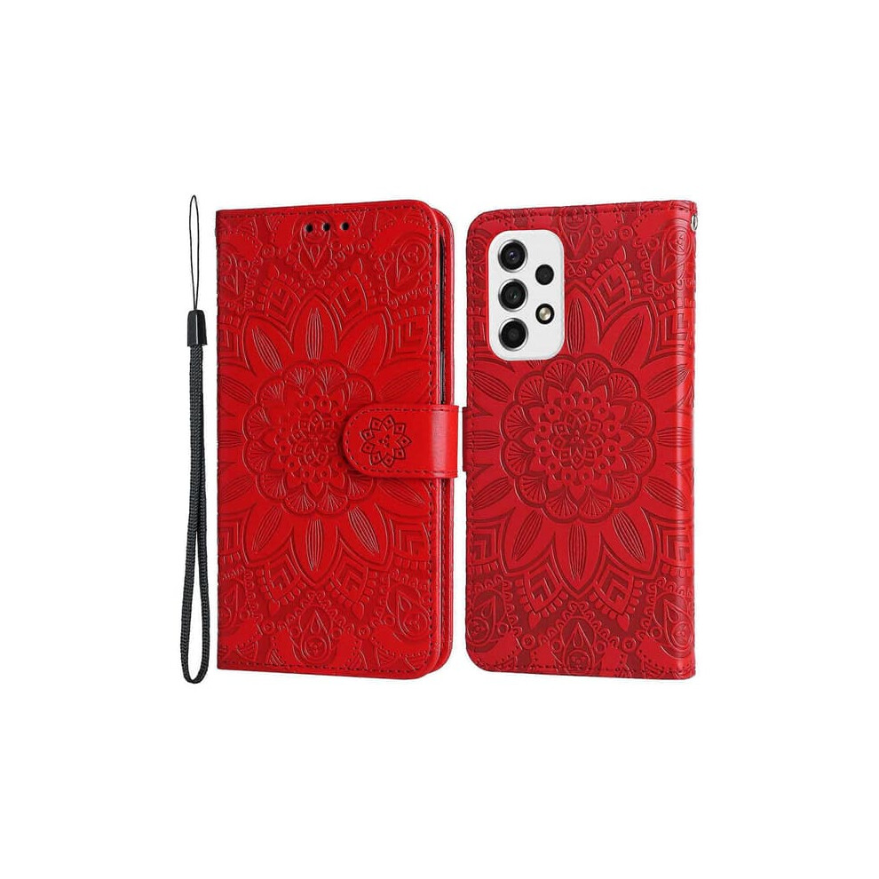 Samsung Galaxy A53 5G Sunflower Pu Leather Flip Case With 900223988041