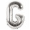 Letter Balloon Silver 80 cm Large 1
