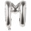 Letter Balloon Silver 80 cm Large 1