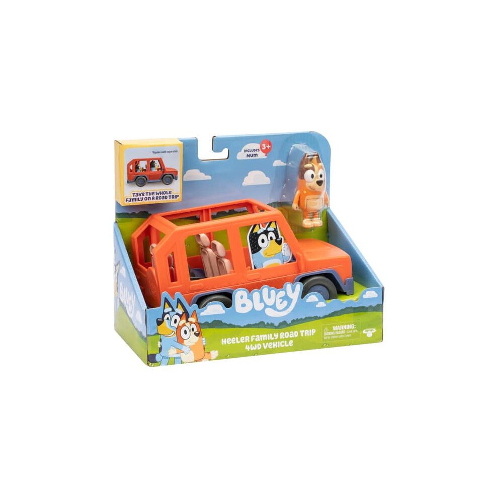 Bluey Bil Heeler Family Road Trip toy figure