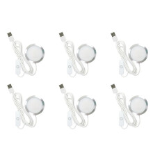 6X Zestaw Lamp LED DIY: Tylko Akcesoria Sprzętowe, BEZ Części Drukowanych w Technologii 3D, Jasne Światło, Energooszczędny Projekt Oświetlenia