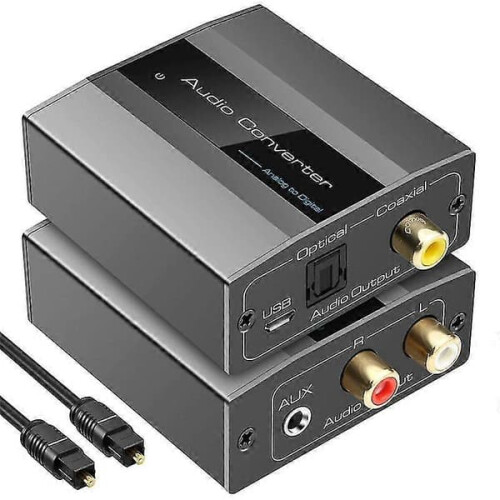 Audio Converter RCA to Optical Toslink Coaxial