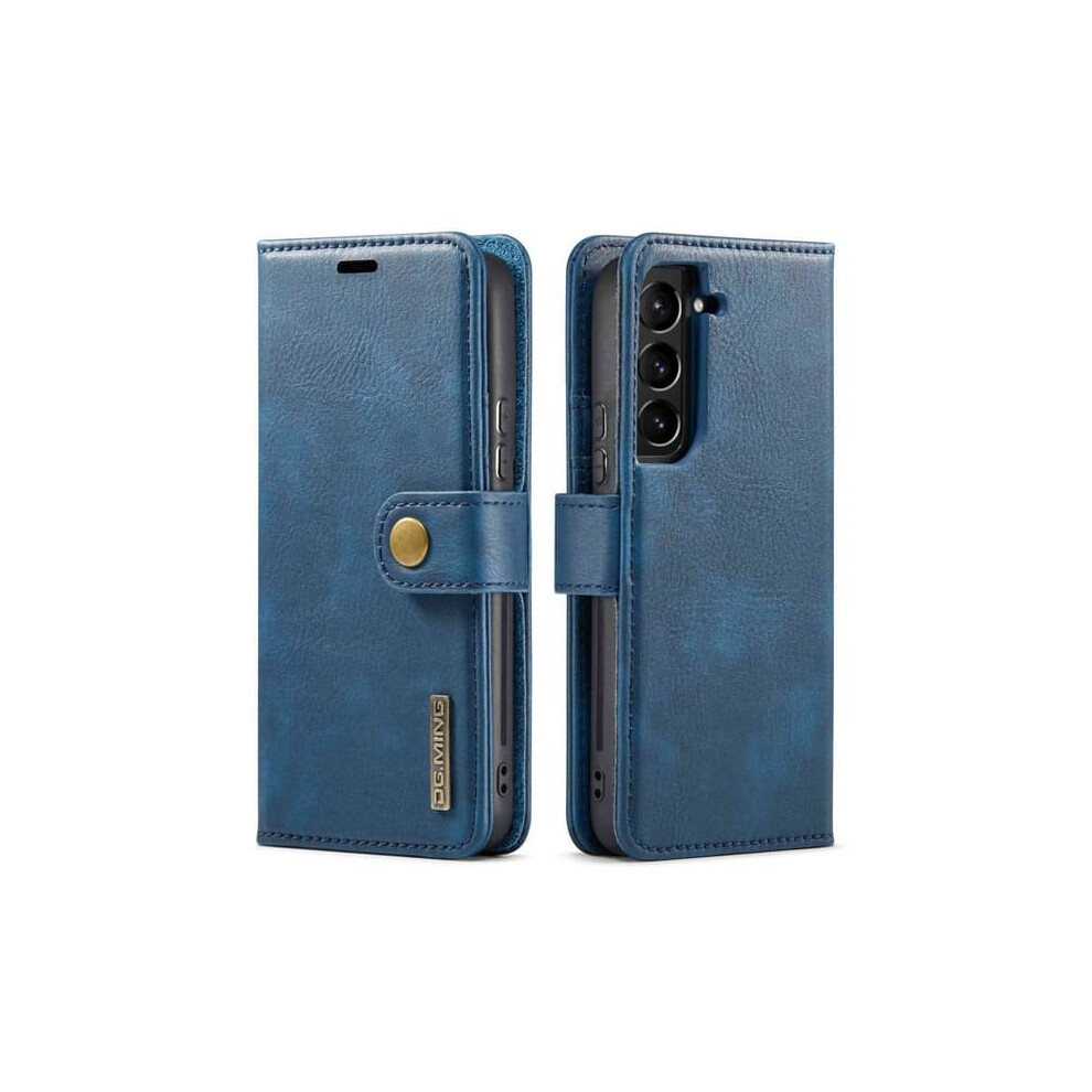 Dg.ming Magnetic Wallet For Samsung Galaxy S23 2-In-1 Blue 900223000699